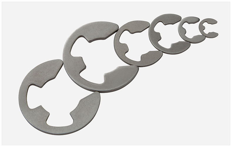 GB896不銹鋼開(kāi)口擋圈 E型卡簧扣3