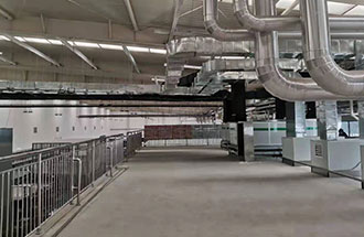 3月3日，湖北省某食品加工廠潔凈廠房凈化工程收尾中