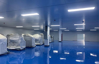 12月18日，志遠凈化承攬的電子廠無塵車間凈化工程收尾中